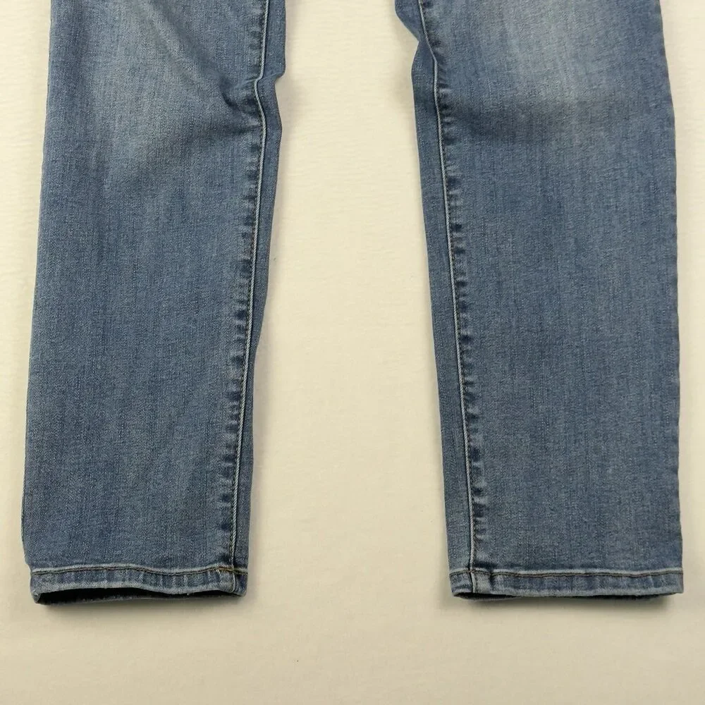 Chicos‎ Secret Stretch Denim Jegging Womens Size 6R Comfort Waist Pockets - Picture 2 of 13